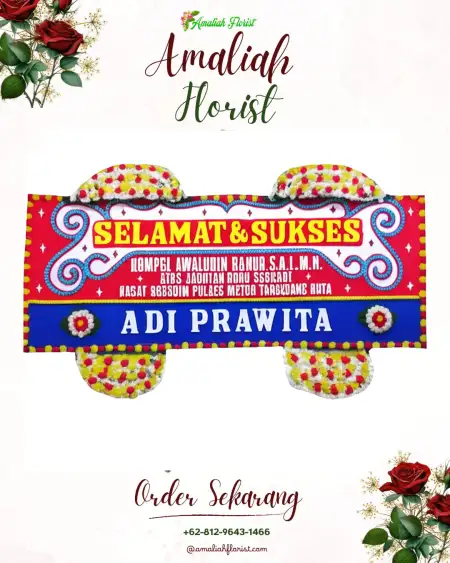 Papan Bunga Ucapan Selamat Sidoagung